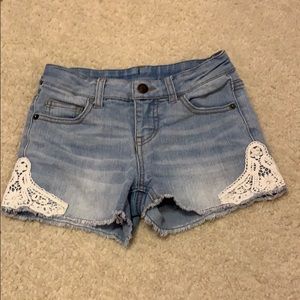 Cherokee Girls Lace side Shorts